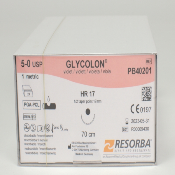 Glycolon violett 5/0 HR17 2Dtz