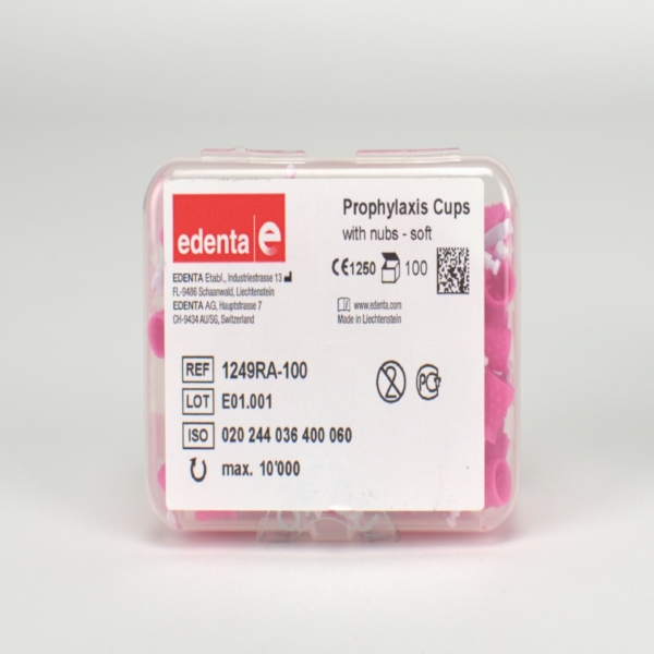 Prophylaxe Cup RA1249 rosa  100St