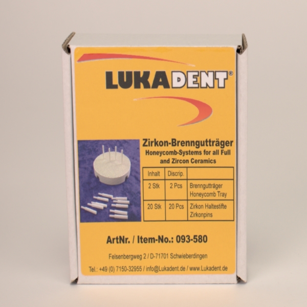 Brenngutträger Zirkon  2St +20 Stifte Pa