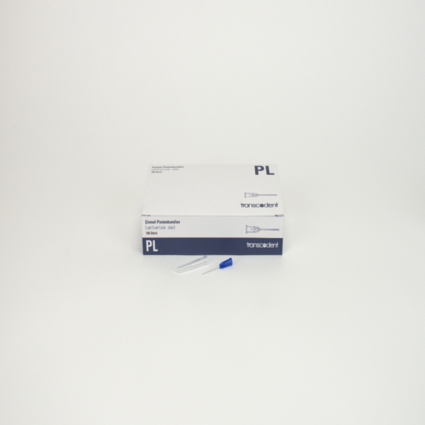 Transcodent Pastenk.0,6x23 blau LL 100St