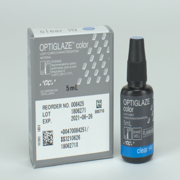 Optiglaze Color transparent HV 5ml