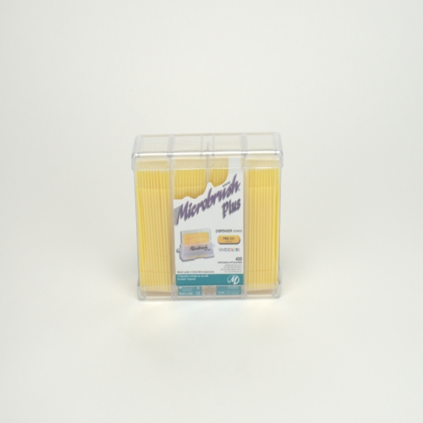 Microbrush plus fine gelb  400St