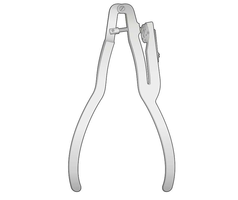 KOFFERDAMM LOCHZANGEIVORY 160mm 1St