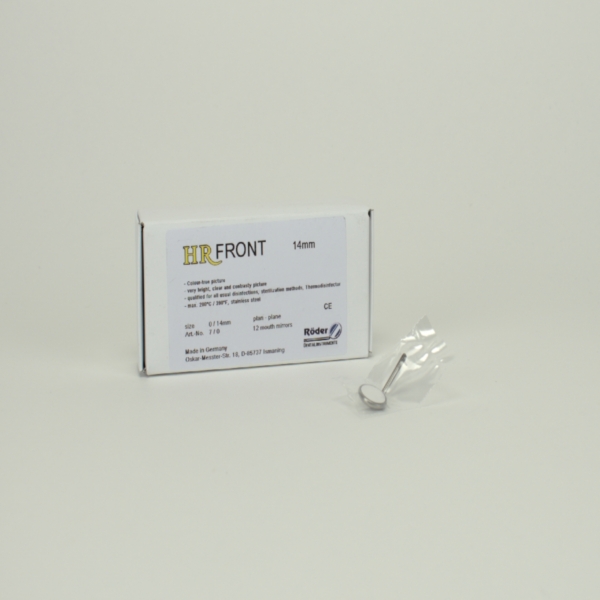 Mundspiegel HR Front Gr.0 14mm  6St