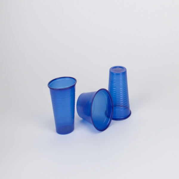 Mundspülbecher PP 180ml blau    30x100St
