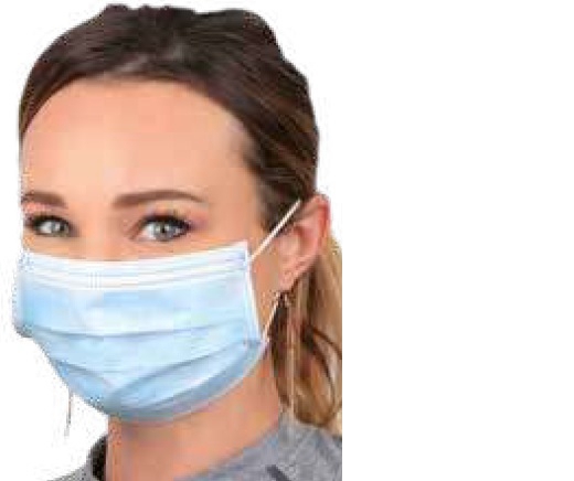 Chirurgische Maske Typ IIR 3-fach weiß