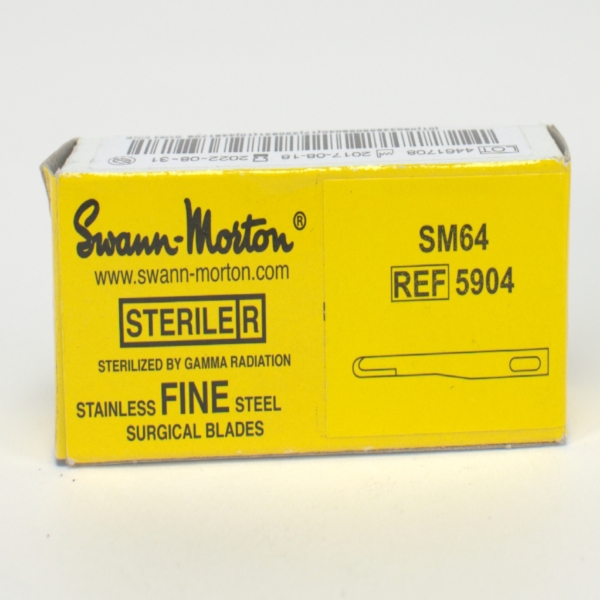 Skalpellklingen Swann Morton 64 steril