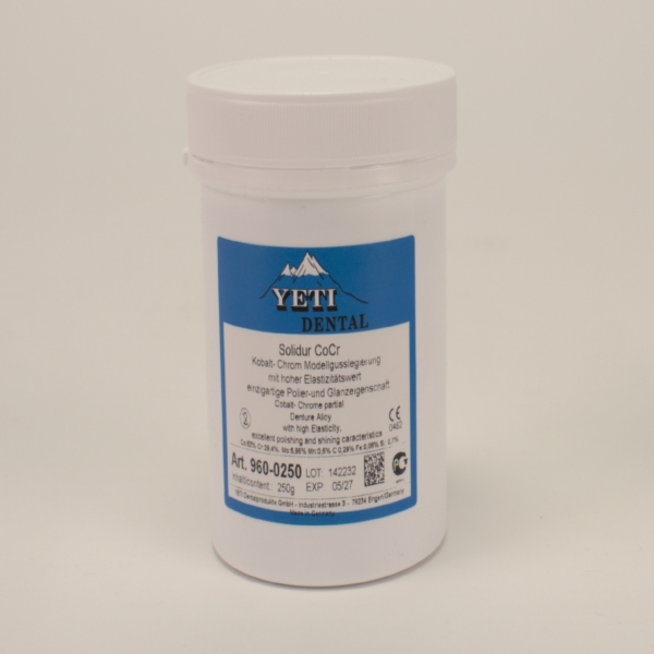 Solidur CoCr Modellgusslegierung 250g
