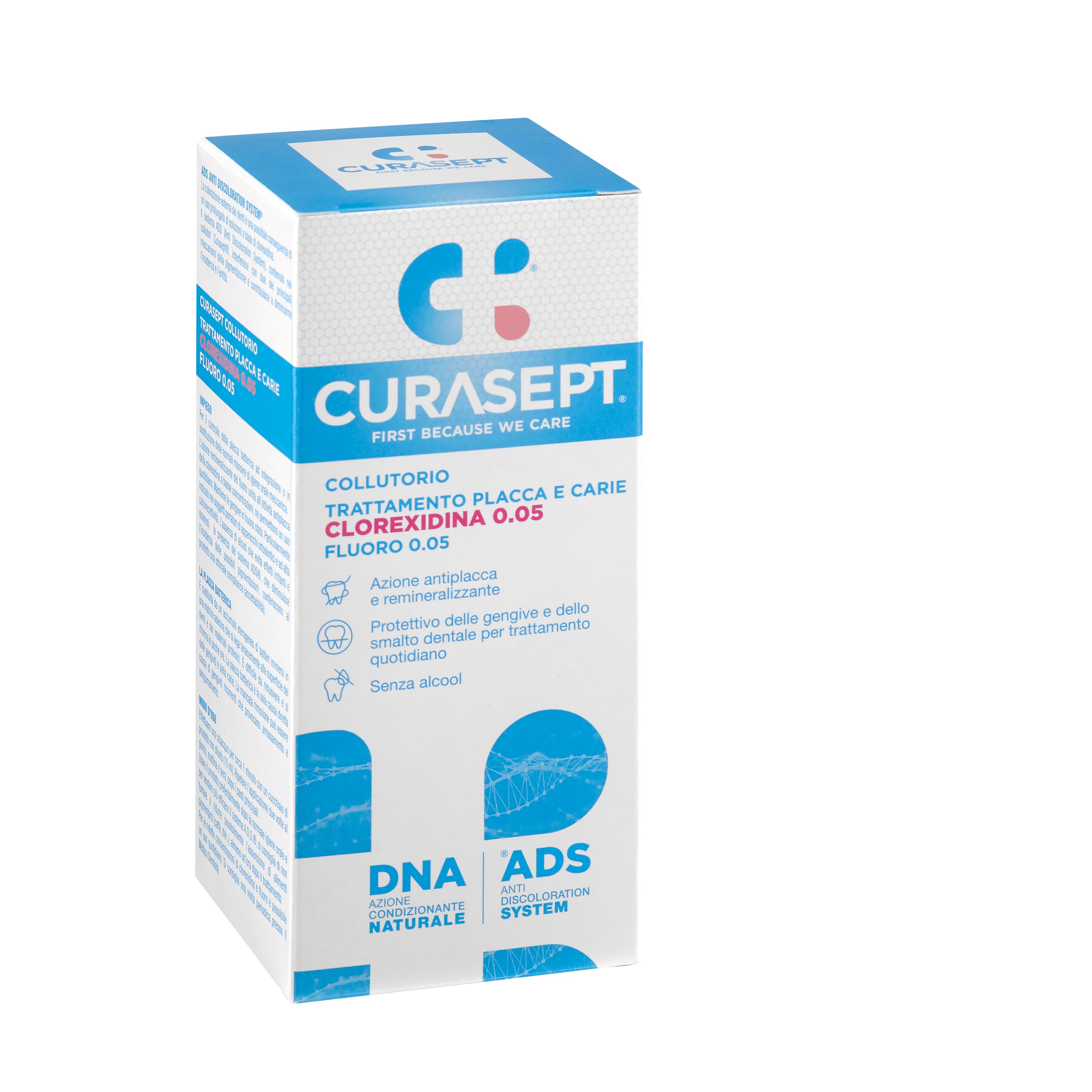 Mundwasser ADS Curasept 0,05% 200 ml