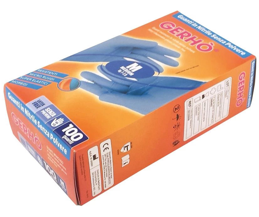 Nitrilhandschuhe puderfrei M 100St