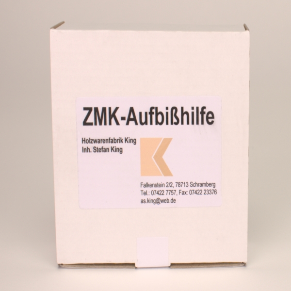 ZMK-Aufbißhilfe aus Balsaholz, 50St