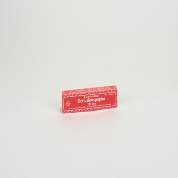 Occlusionspapier rot BK 10 Pa