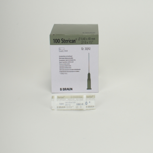 Sterican Einmalk. 0,4x40 27G 30/42 100St