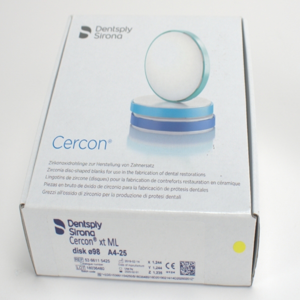 Cercon xt ML A4 disk 98 25   St