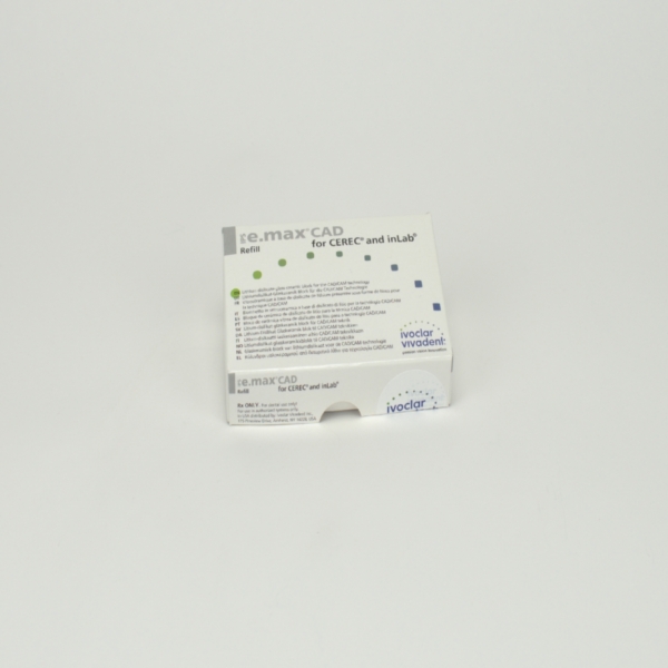 IPS e.max CAD Cer/inLab LT A3 I12 5St