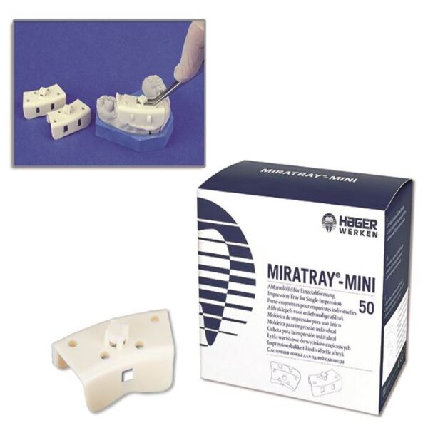 Miratray Abdrucklöffel Mini 50St