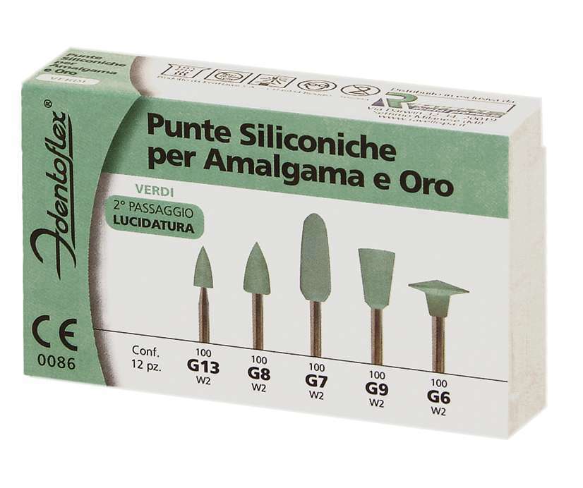 SILIKON-GUMMI IDENTOFLEX GRÜN G9 12St