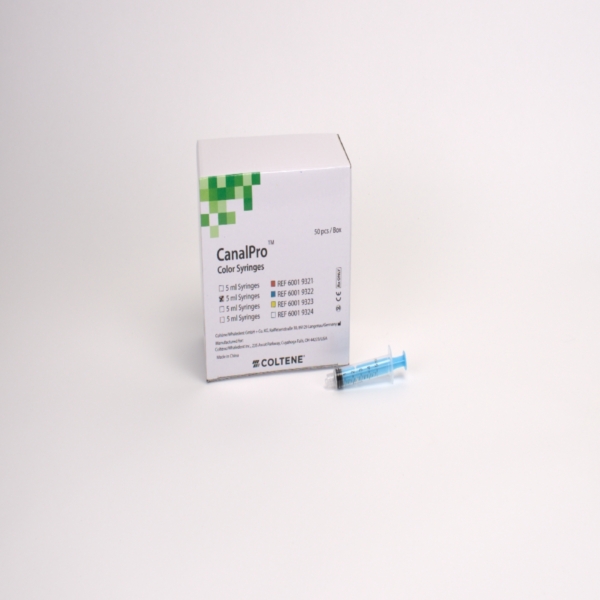 Canalpro color Syringes 5ml blau 50St