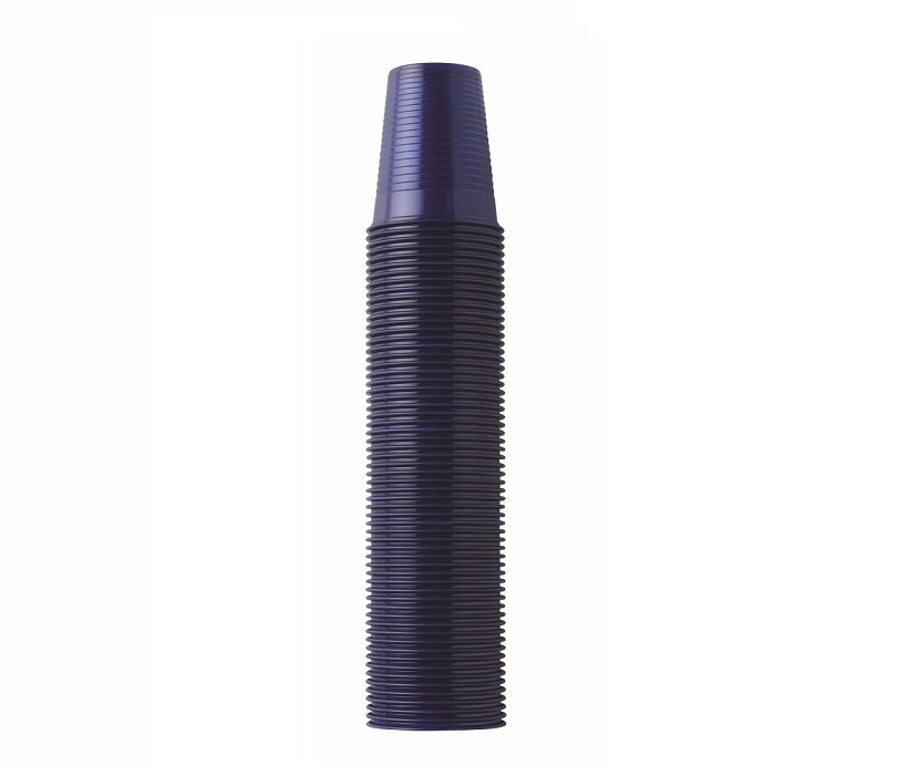 Monoart Trinkbecher blau 200cc  100St