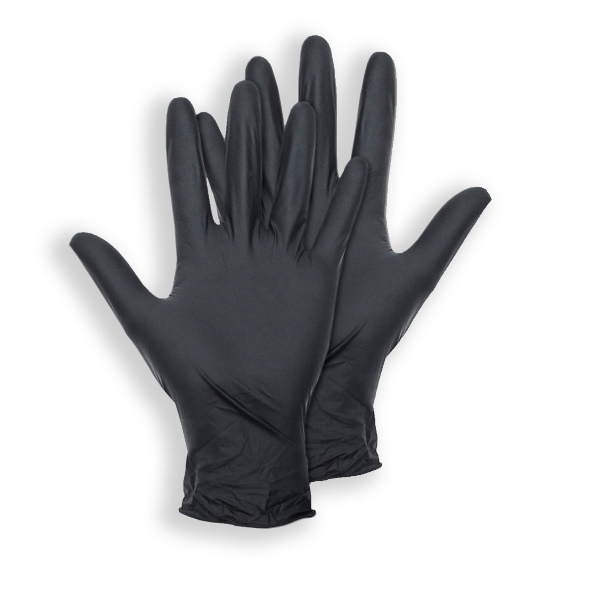 Latexhandschuhe Schwarz puderfrei L