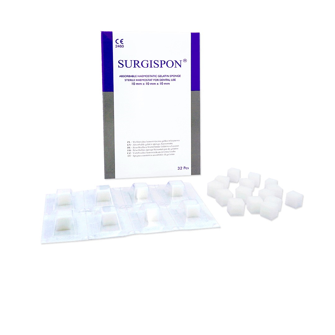 Surgispon 32 sterile Schwämme in