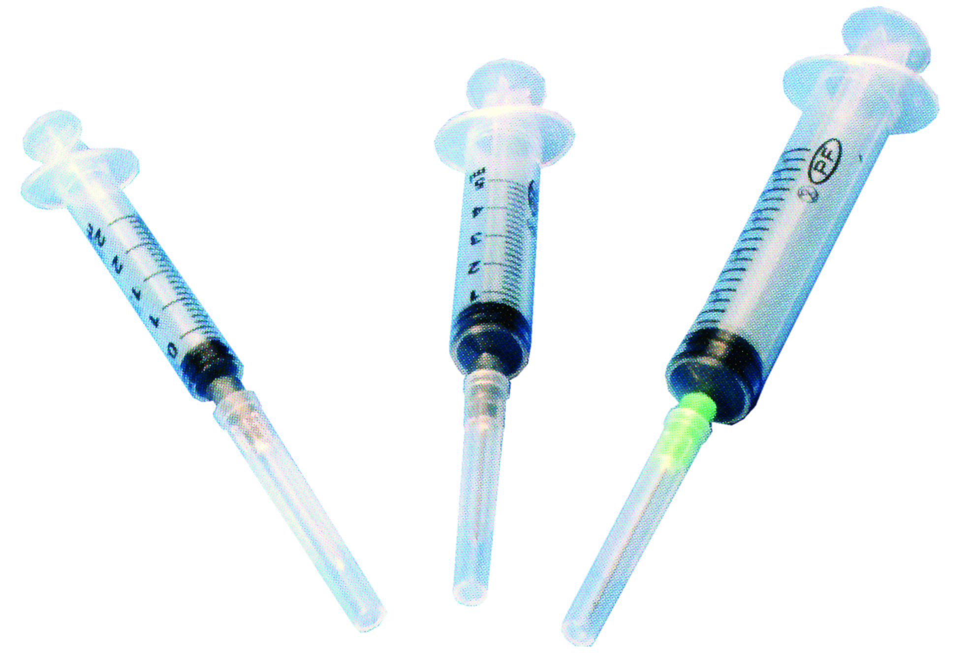 Einweg Injektionsspritze +Kanüle 2,5cc-