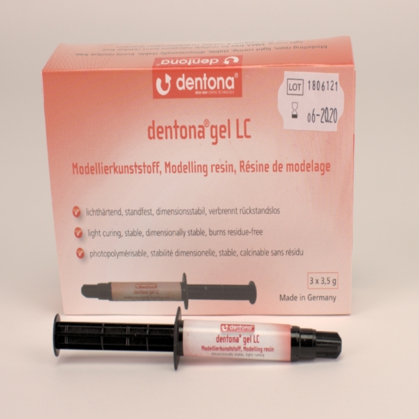 Dentona Gel LC 3x3,5gSpr+10Applik. Set